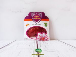 زعفران سرگل قائنات (1 مثقال) – بسته‌بندی پاکتی