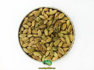 هل سبز پنجاه گرمی با بسته بندی خاتم