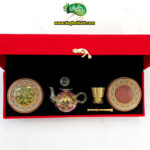 باکس هدیه زعفران و هل و گل سرخ