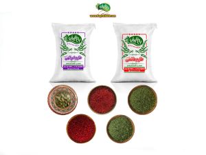 پک جامع خانواده ایرانی (برنج، زعفران، زرشک، هل، سبزی خشک)