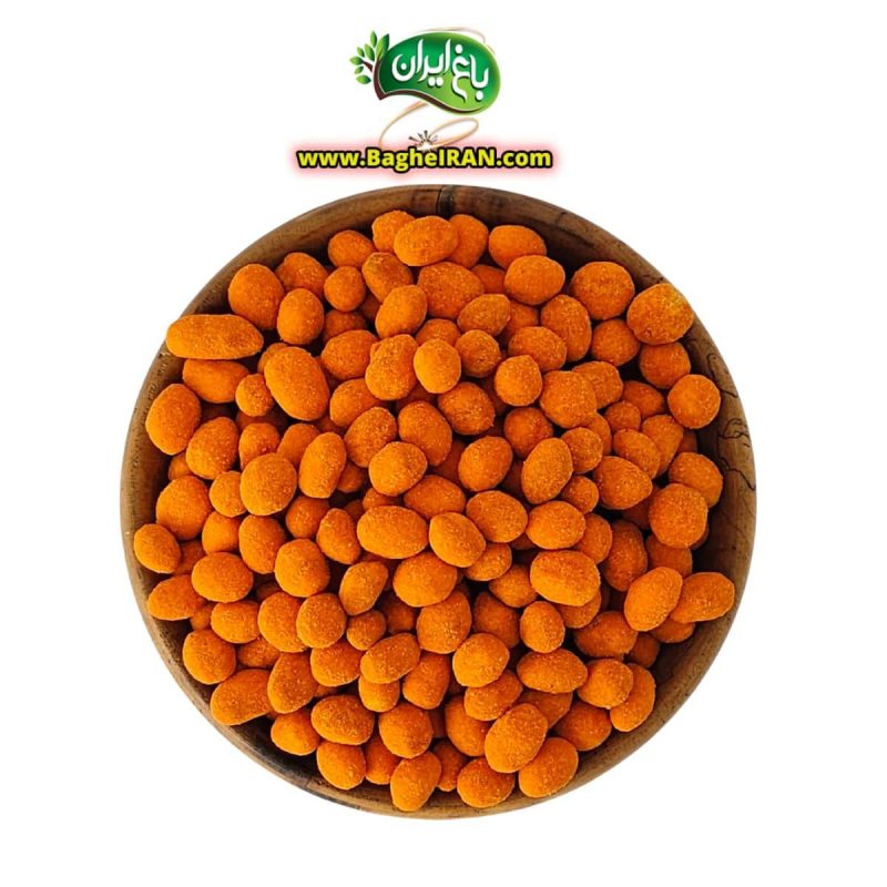 premium-salt-vinegar-coated-ketchup-bagheiran.com بادام زمینی روکش دار طعم کچاپ - درجه 1
