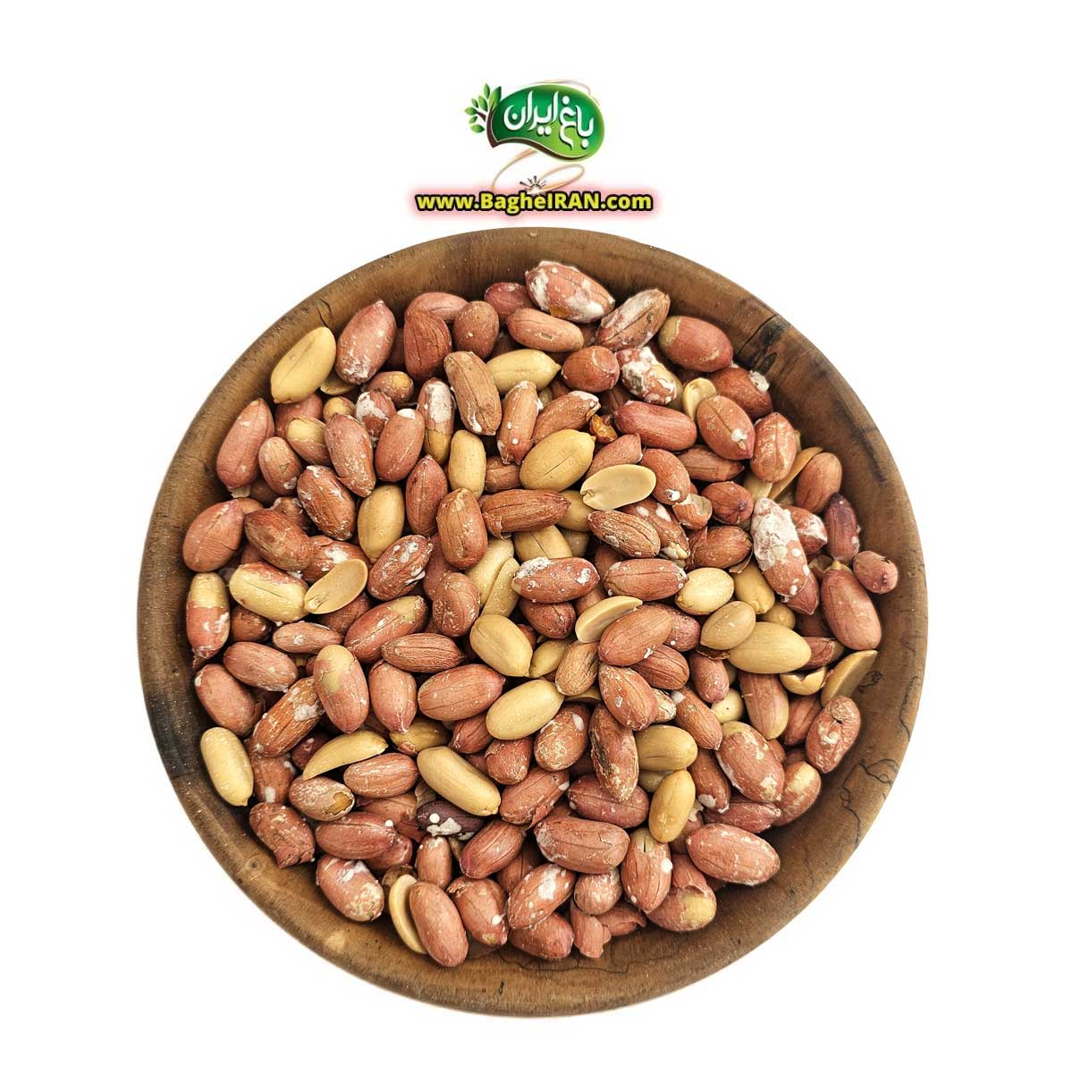 مغز-بادام-زمینی-شور-آستانه_BagheIRAN.com مغز بادام زمینی شور آستانه - درجه 1